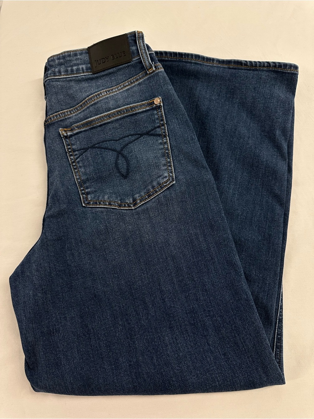 Judy Blue Wilhelmina High Waist Baggy Jeans Wide Leg Stretch 5/27 90s Vibe
